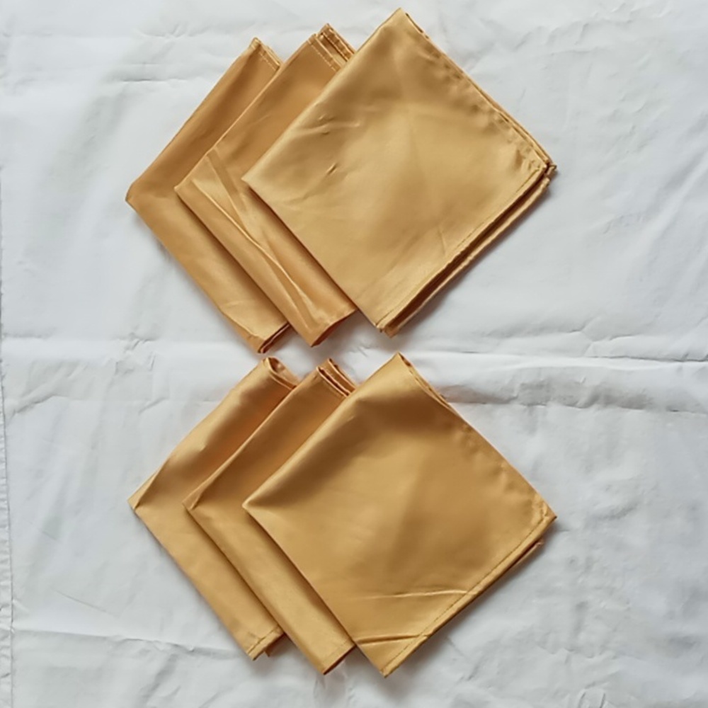 🟡CLEARANCE🟡 Ambrosia Golden Rod Napkins Set of 6